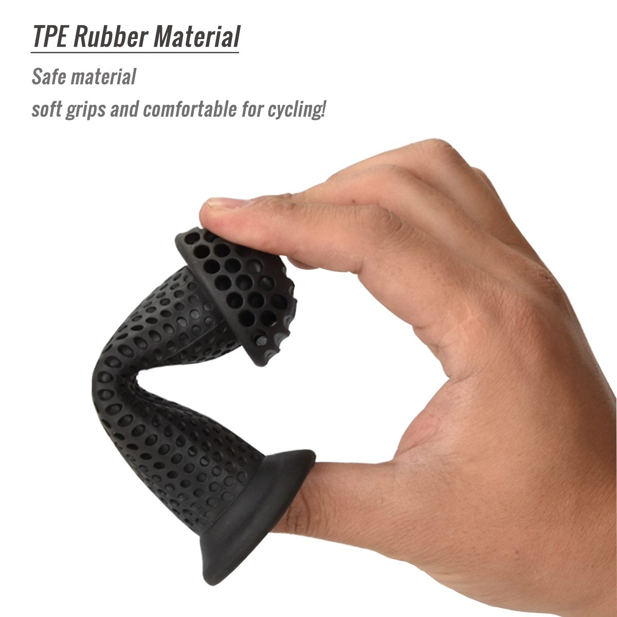 40x100mm grips installed on kids balance bike – perfect fit for 22.2mm handlebars