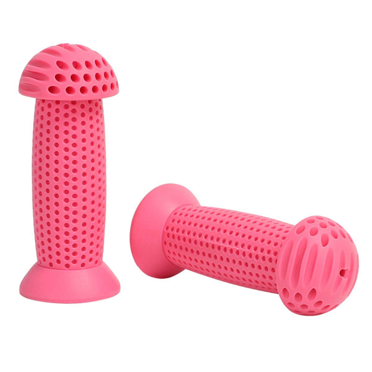 CATAZER kid handlebar grips TPE non-slip soft pink