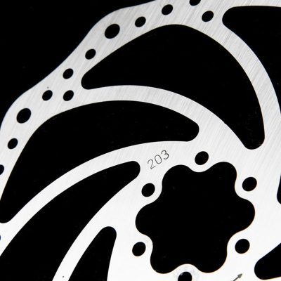 Universal 6-bolt disc brake rotor compatible with most bike hubs