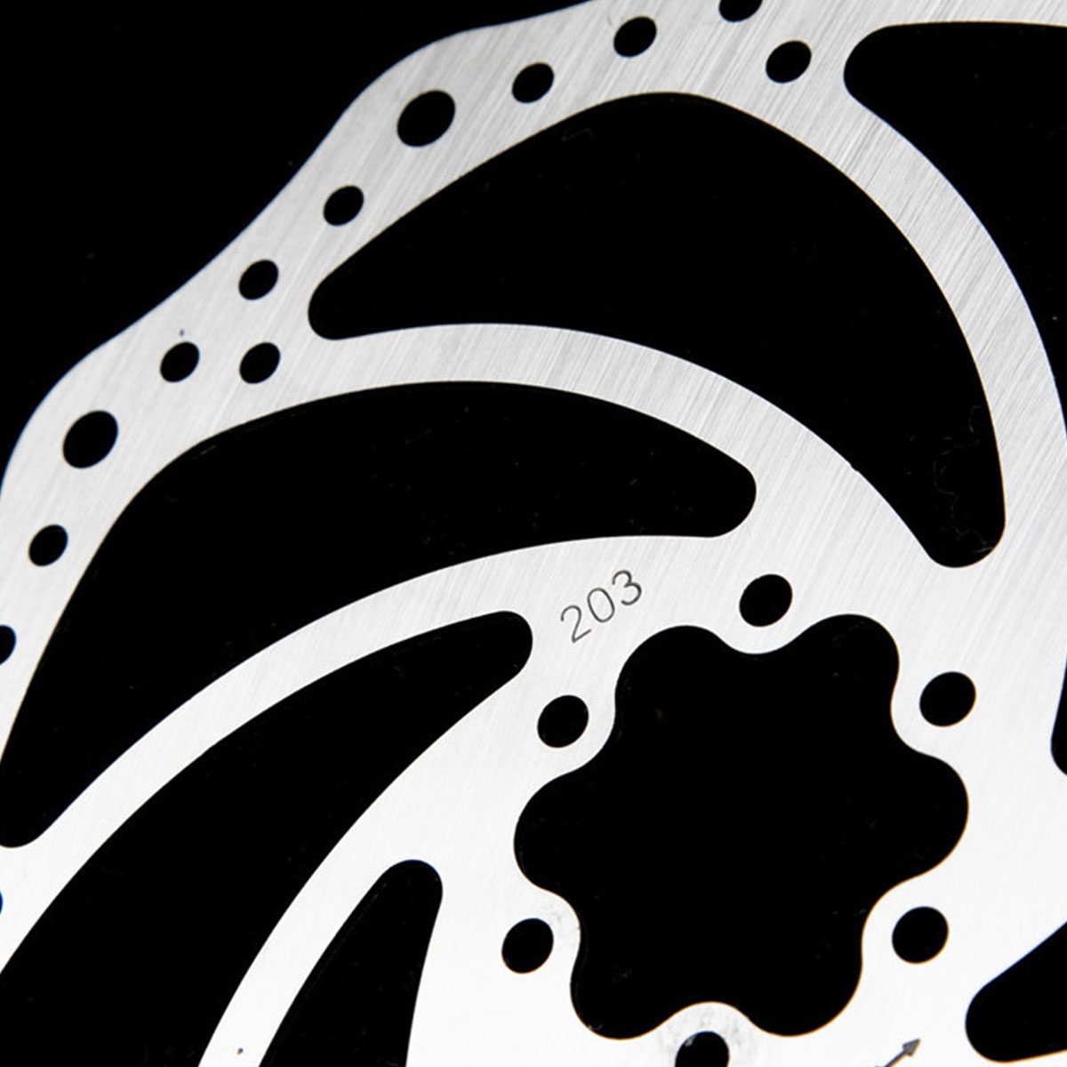 Universal 6-bolt disc brake rotor compatible with most bike hubs