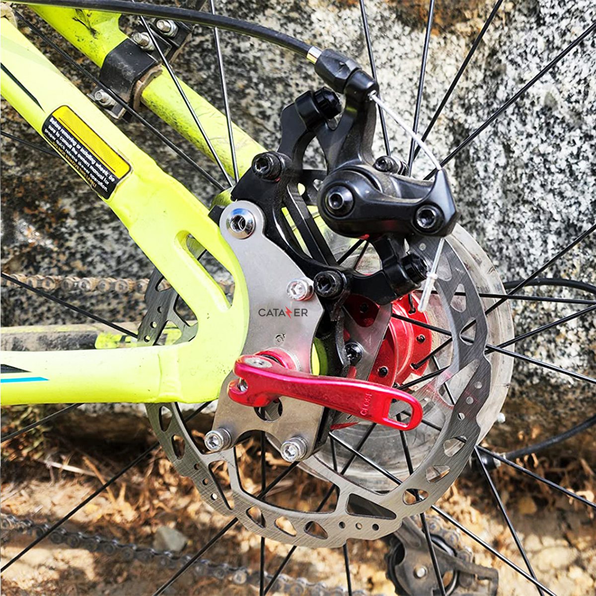 disc brake installation