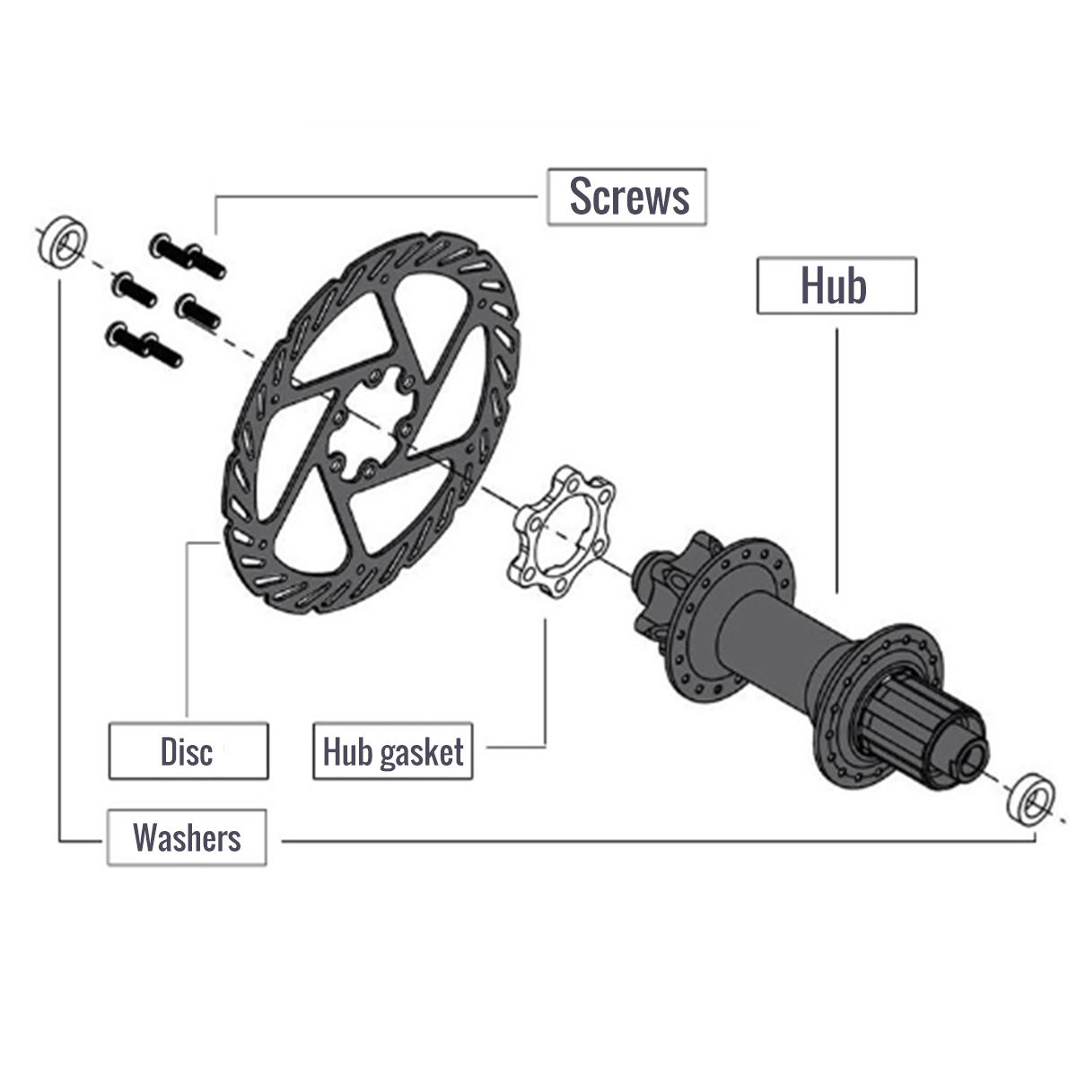 Durable Bicycle Front Hub Adapter