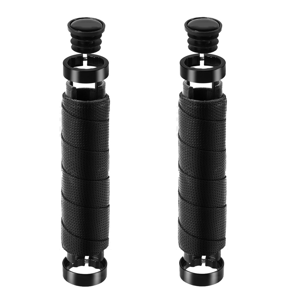 CATAZER bike grips Ergonomic palm fit grid texture prevents slipping during rides CATAZER bike grips Ergonomic palm fit grid texture prevents slipping during rides