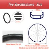 28 inch solid tire suitable