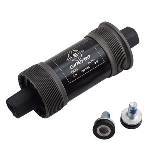BSA Square Taper Bottom Bracket 68mm With Multiple Spindle Length Options 103–127.5mm