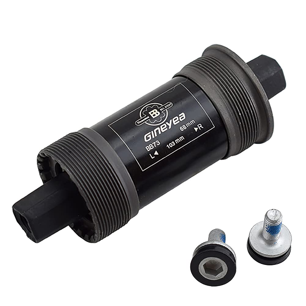 BSA Square Taper Bottom Bracket 68mm With Multiple Spindle Length Options 103–127.5mm