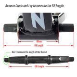 Square Taper Bottom Bracket Compatible With Standard Cranksets