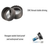 68mm BSA Bottom Bracket With Spindle Length Options From 103mm To 127.5mm