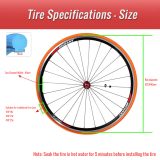 road bicycle solid tire size