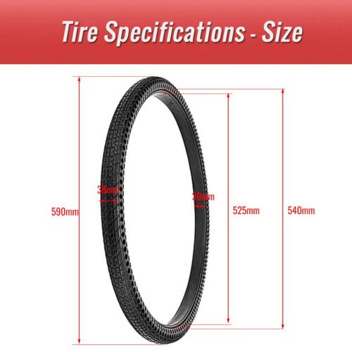 26x1.5 bicycle tire