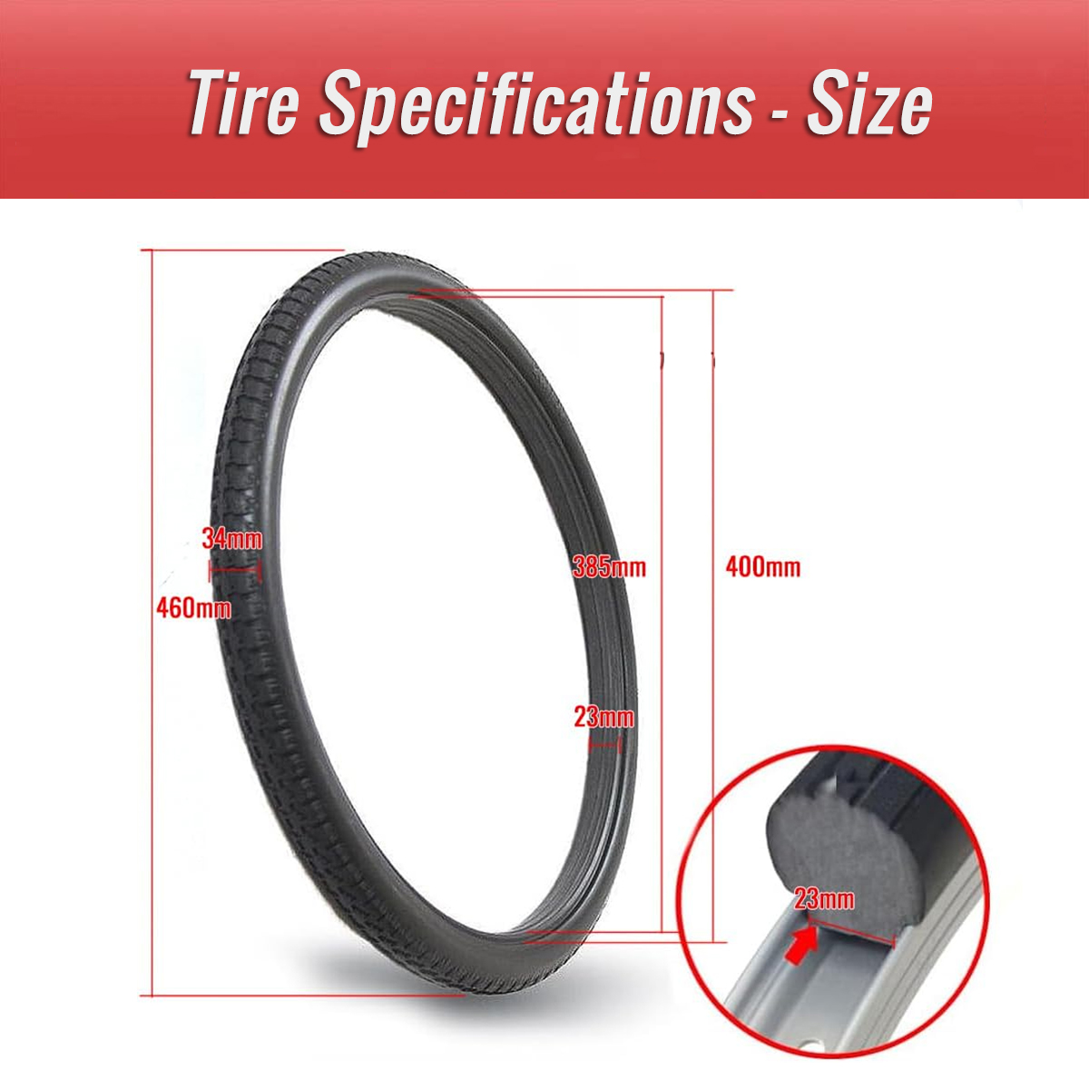 20x1.5 bike tire size