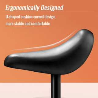 CATAZER children's saddle showing U shape ergonomic design