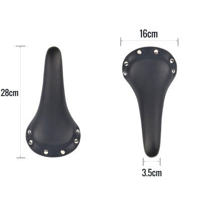 black bike saddle