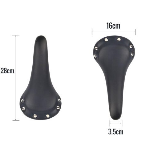 black bike saddle