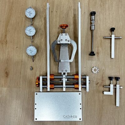 Compatible Wheel Sizes and Axles Compatible Bicycle Wheels on Professional Truing Stand