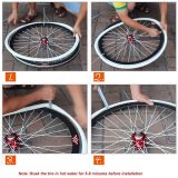 TYE006.PT06 bike tire installation Installation of airless solid tires