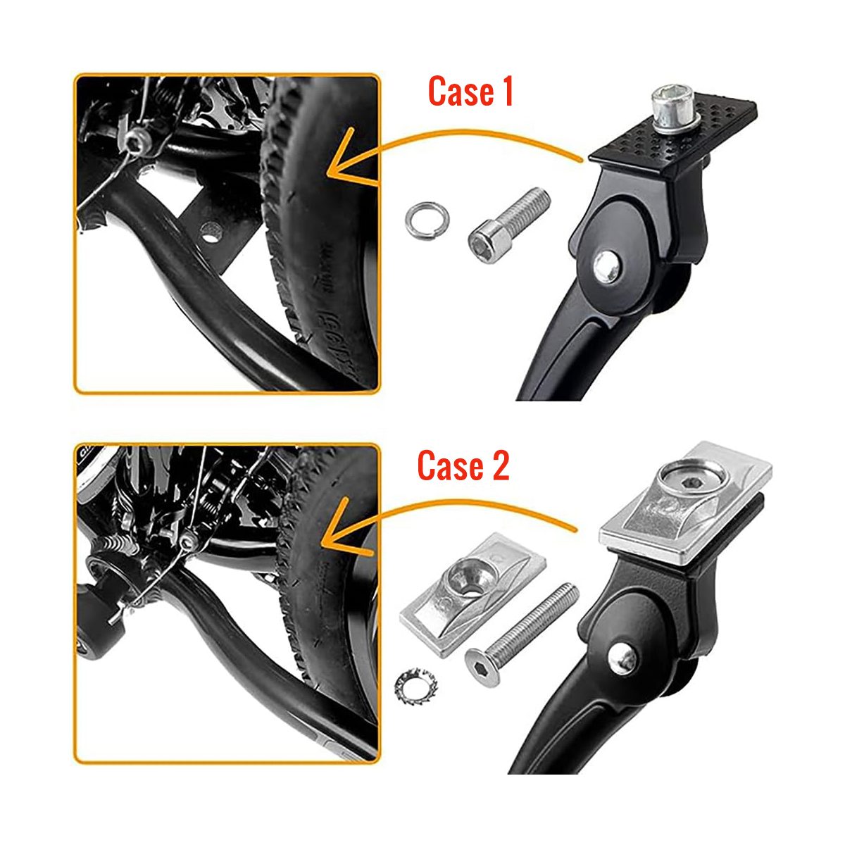 CATAZER bicycle kickstand easy to install