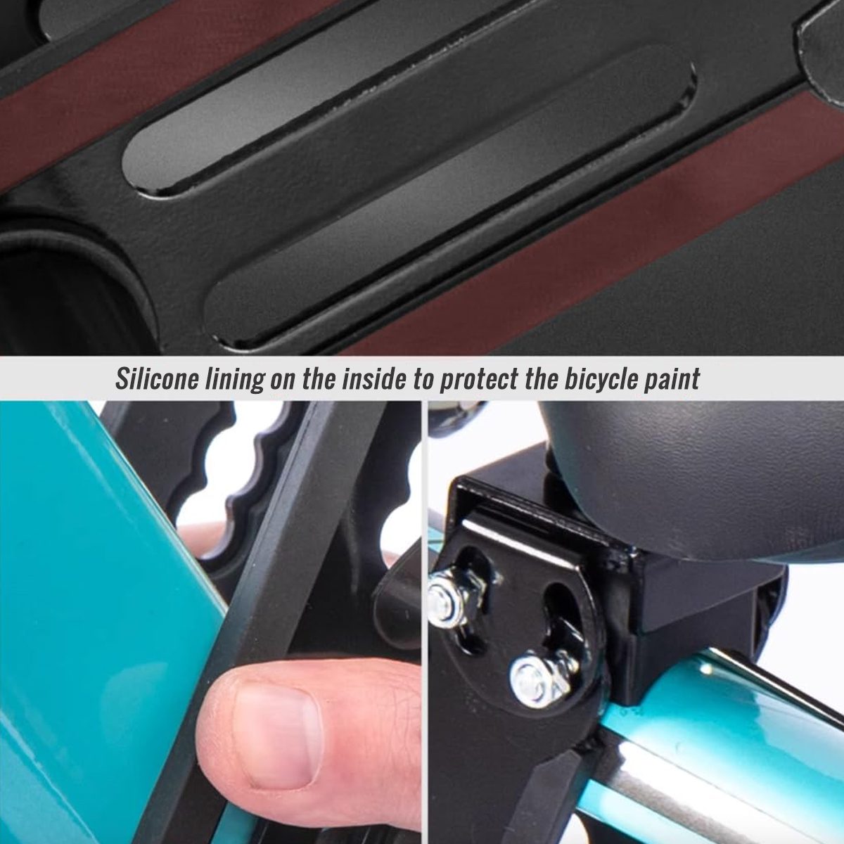 CATAZER children's bike seat with included wrenches – easy tool-free installation CATAZER children's bike seat with included wrenches – easy tool-free installation