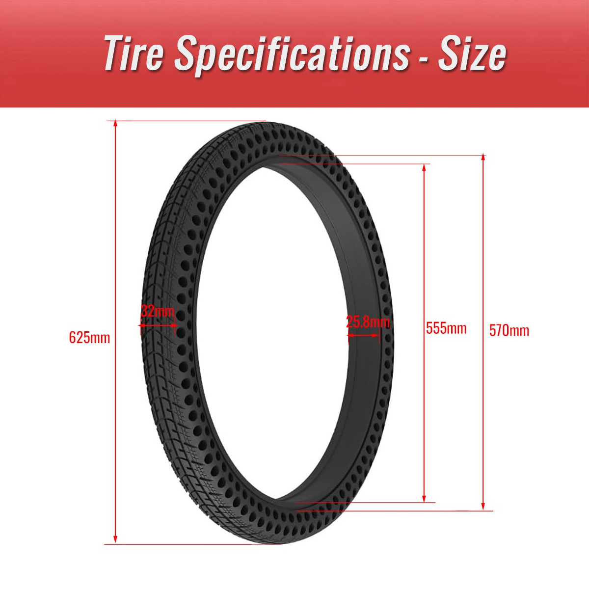 Z-TYRE6011.PT01 bike solid tires 26 inch bicycle tire size