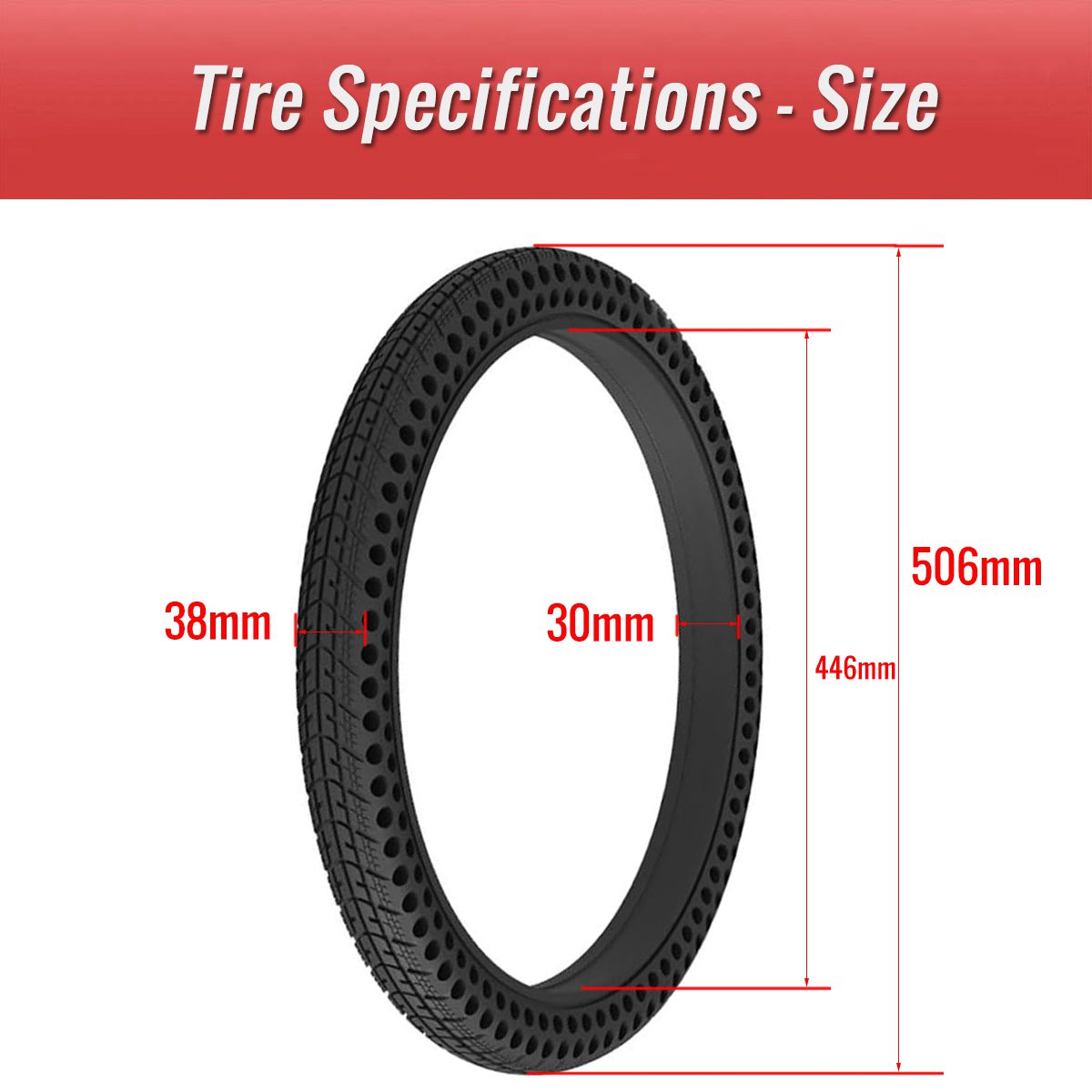 22 inch bike solid tire