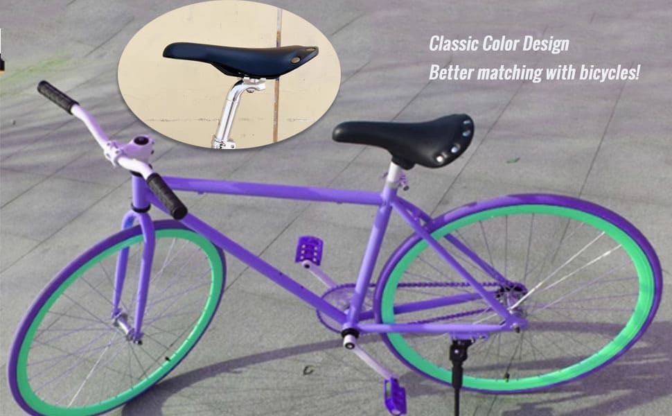 classic bicycle saddle