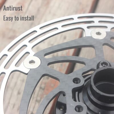 floating bicycle disc brake rotor