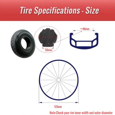 C SHI TYRE801.PT02 bike solid tire Electric Scooter tire fits