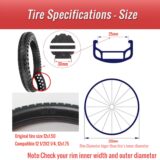 12inch bicycle solid tire
