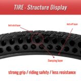 honeycomb solid tire