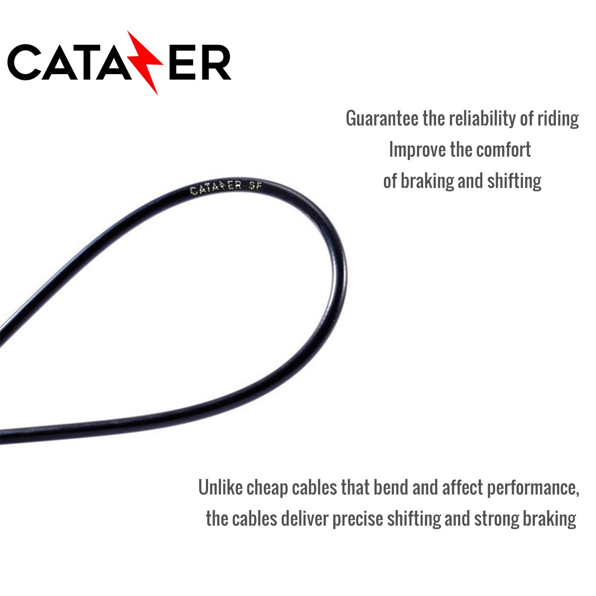 Flexible 4mm Shift Cable Housing With Smooth Cable Routing