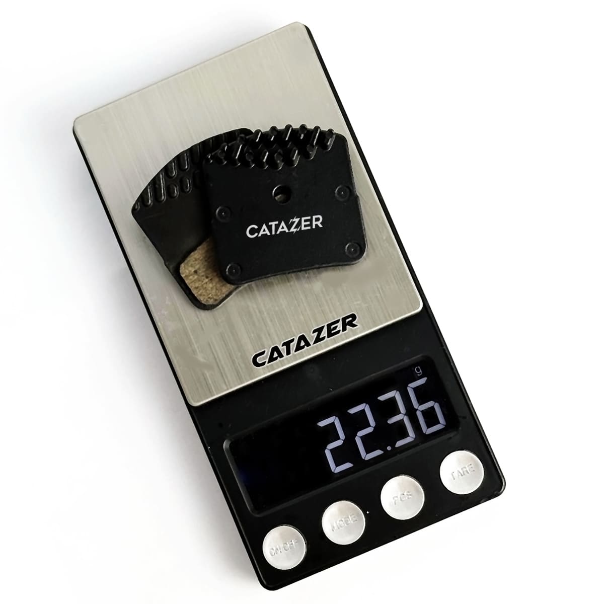 Lightweight metal brake pads