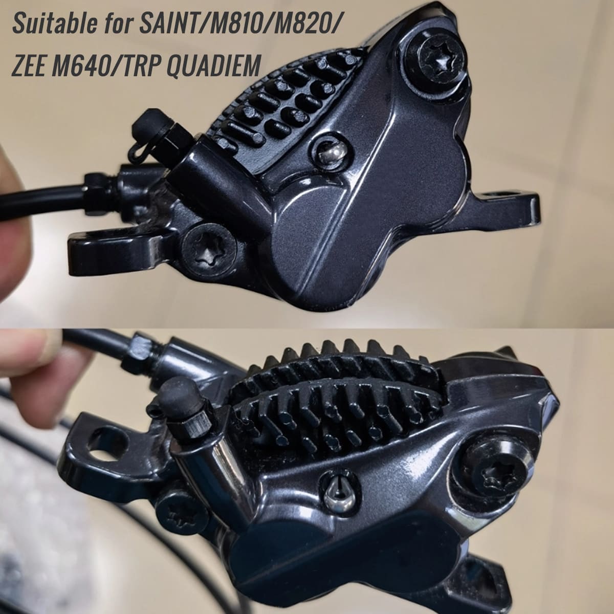 Installing bicycle brake pads