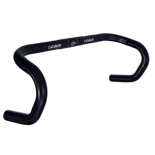 Aero Road Bicycle Handlebar 25.4x420mm Aluminum Drop Bent Bar