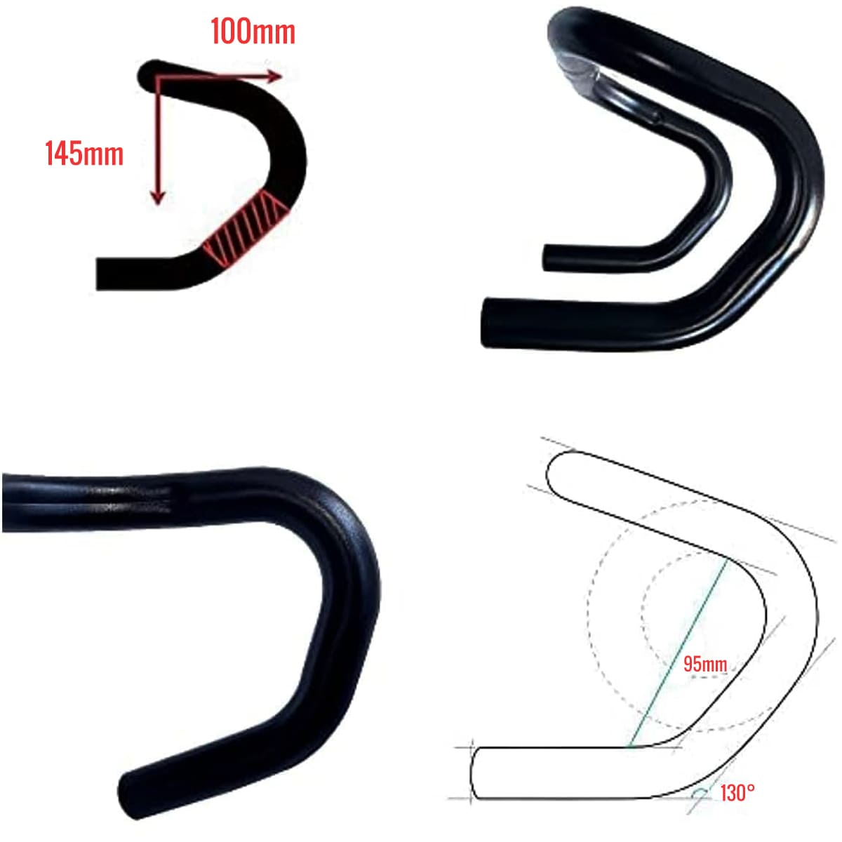 ergonomic drop bar