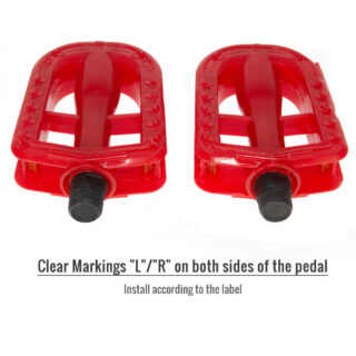 children riding bike pedals