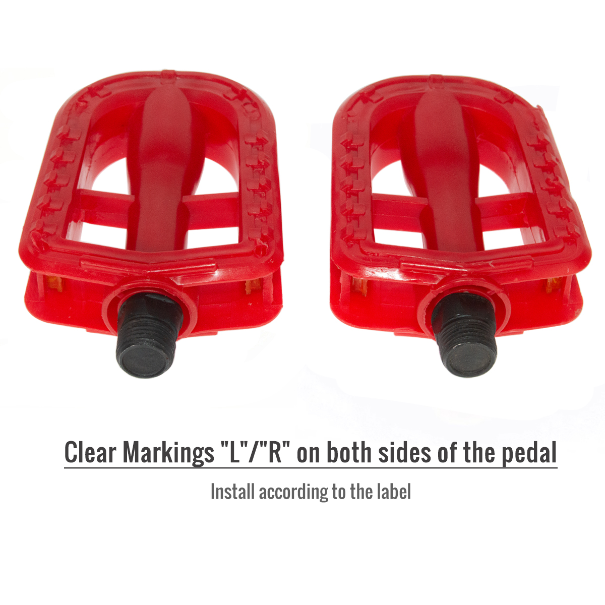 children riding bike pedals