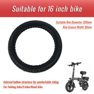 16 inch e-bike solid tire