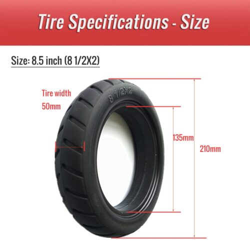 06 TYRE863.PT01 8.5 inch non-inflatable scooter tire