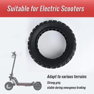 06 TYRE865.PT04 10 inch solid tire installed on electric scooter