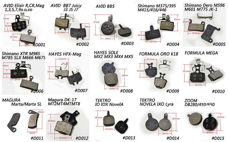 Semi-Metallic-Brake-Pads