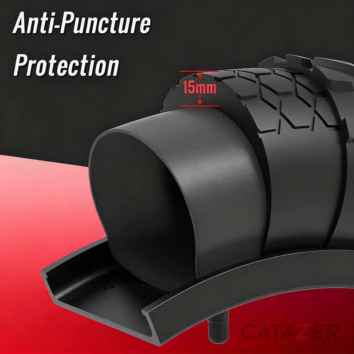 ATAZER Tire Insert Folded For Easy Storage And Carrying Lightweight ATAZER tire insert folded for easy storage and carrying lightweight