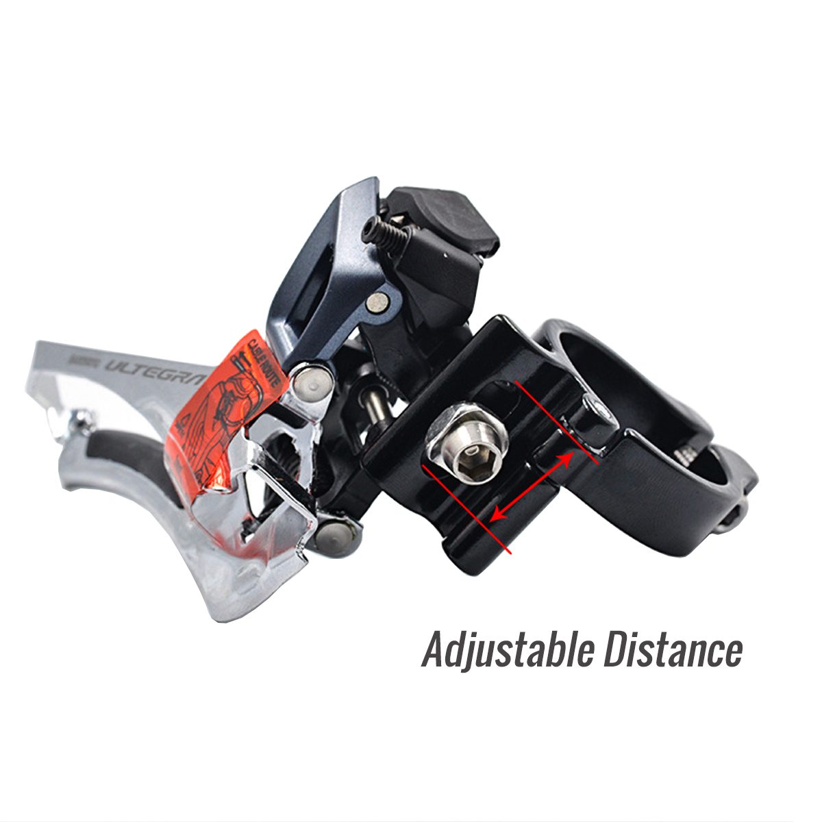 Front Derailleur Mounted On Braze-On Adapter