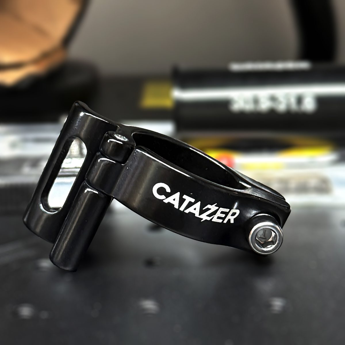 Front Derailleur Adapter Installation On Seat Tube