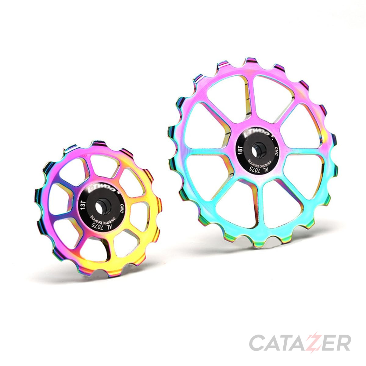 Carbon Fiber Derailleur Cage With 13T 18T Pulleys