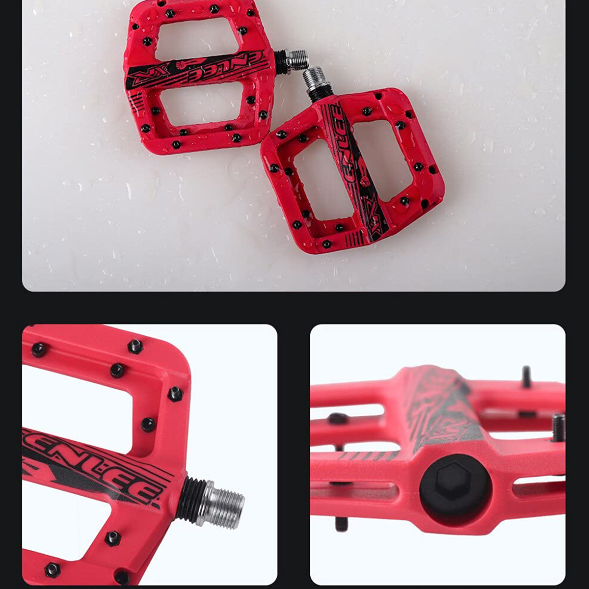 BMX pedals non‑slip