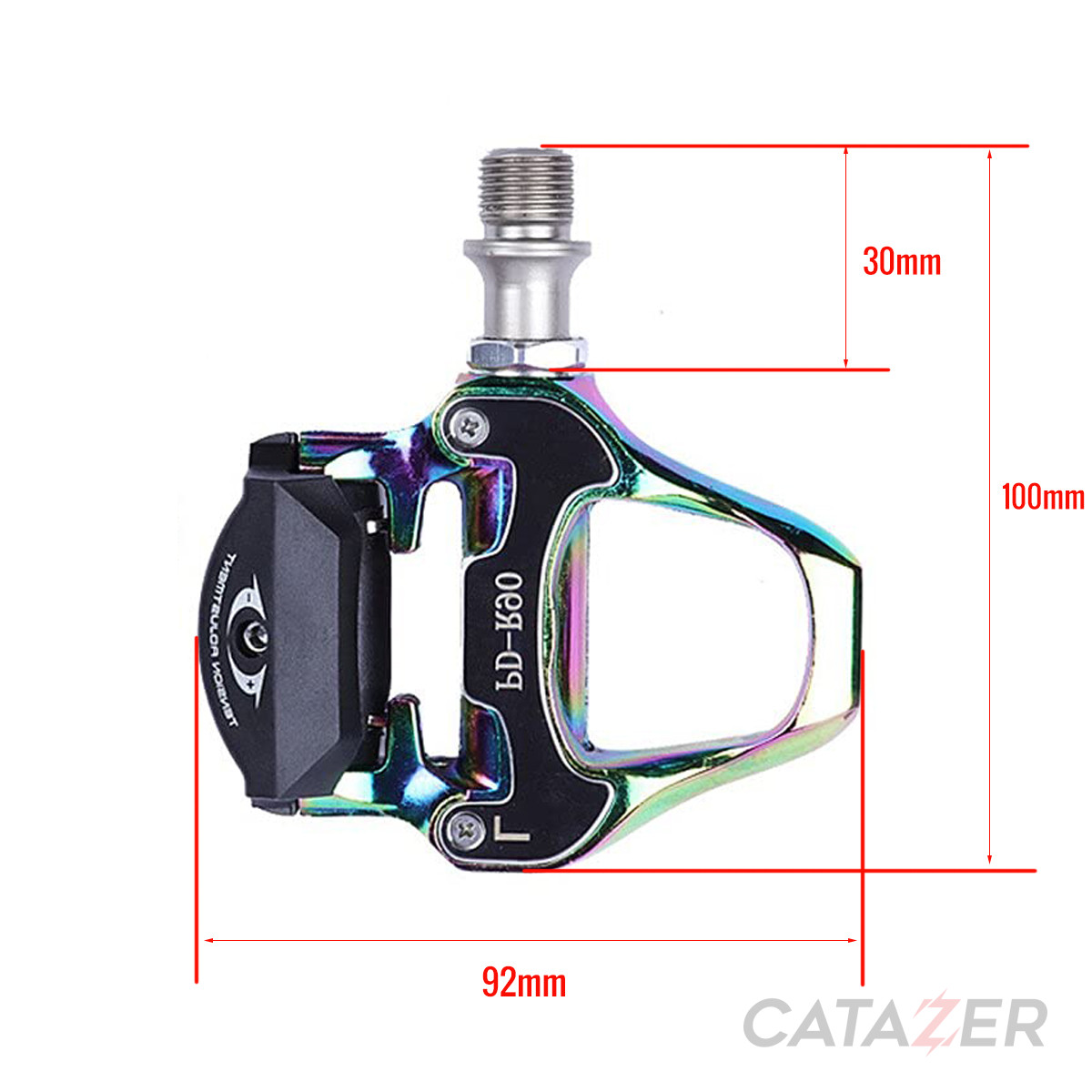 electroplated colorful pedals