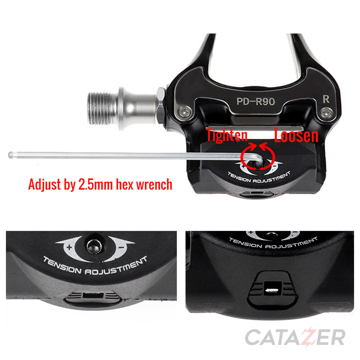 road bike pedals with cleat set