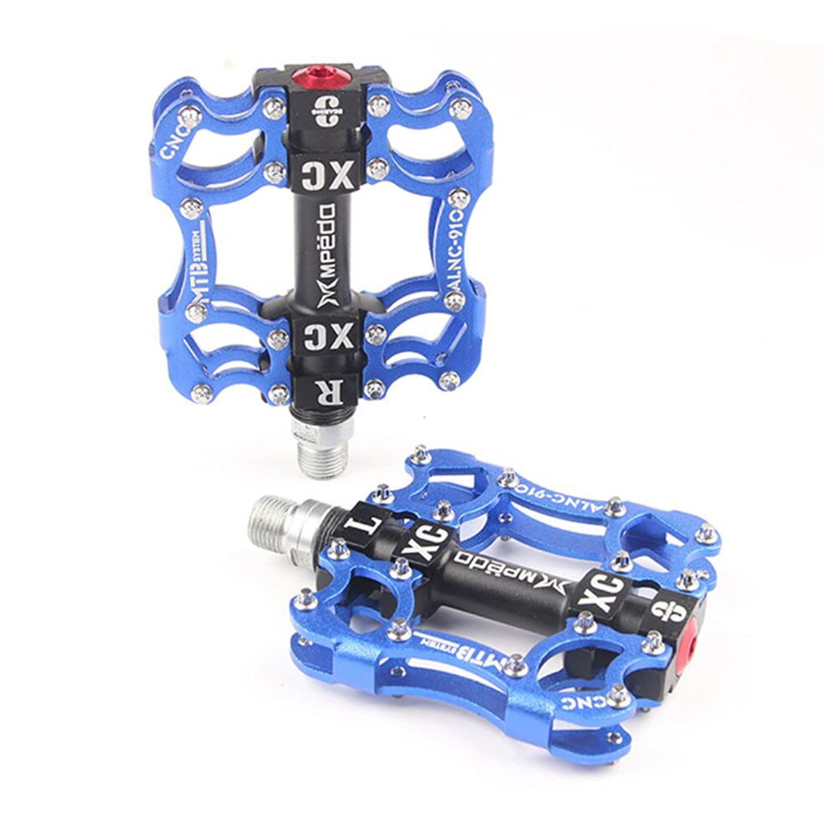 C SHI PED028 Blue.PT02 lightweight aluminum pedals