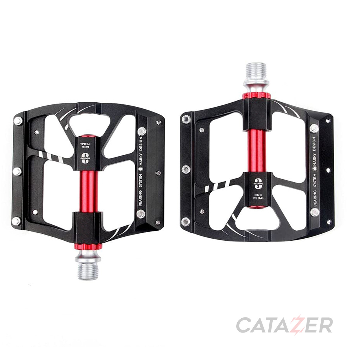 CNC Aluminum Bike Pedals 3 Bearings