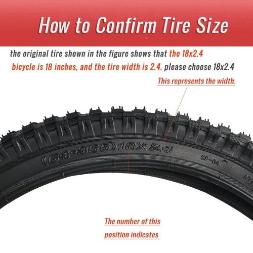 bicycle tire size confirm